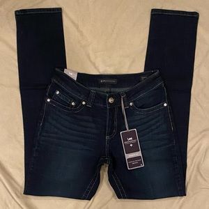 NWT Lee Platinum Label Mid-Rise Fit Skinny Stretch Jean Size 6L